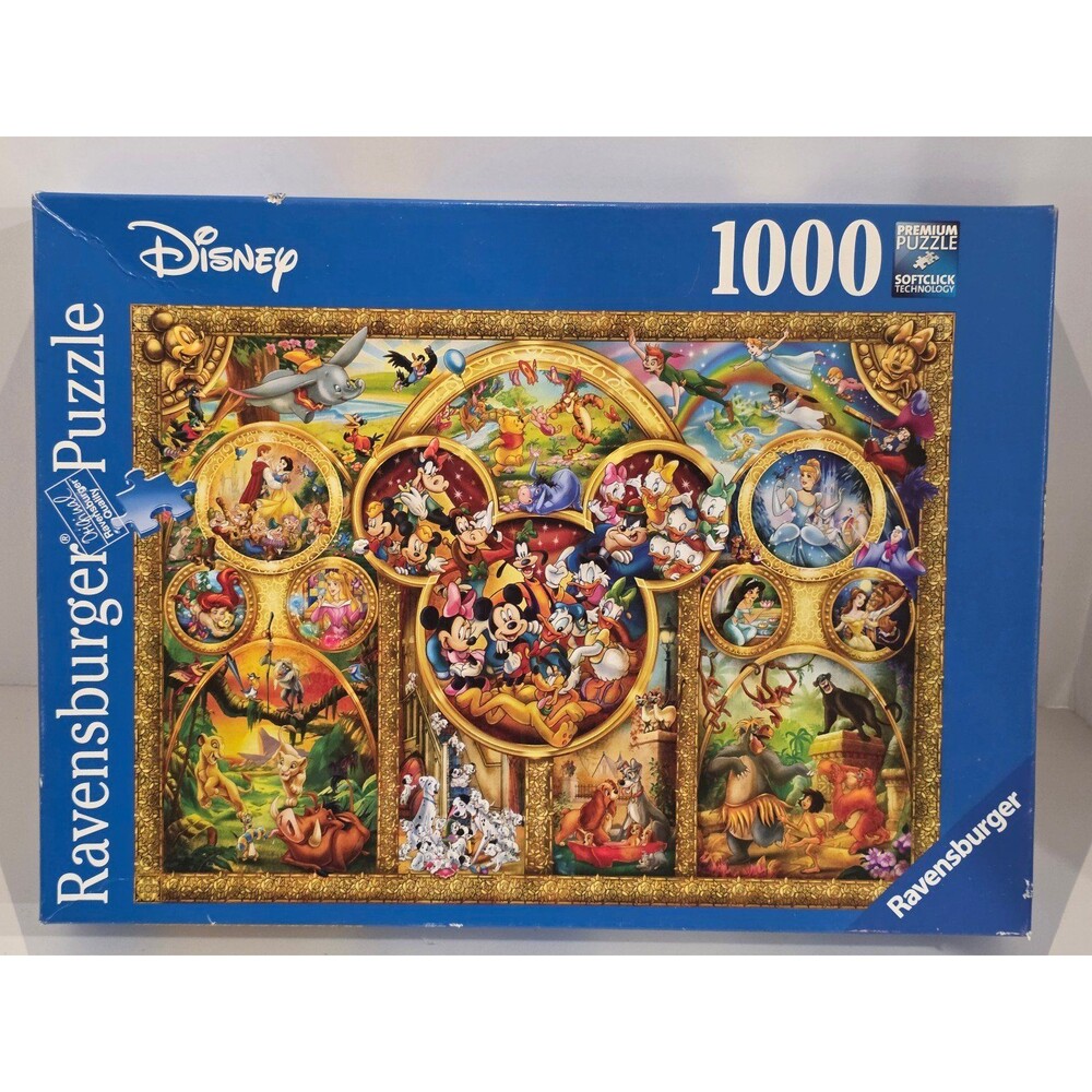 Ravensburger Disney Mickey Castle Themes 1000pc puzzle